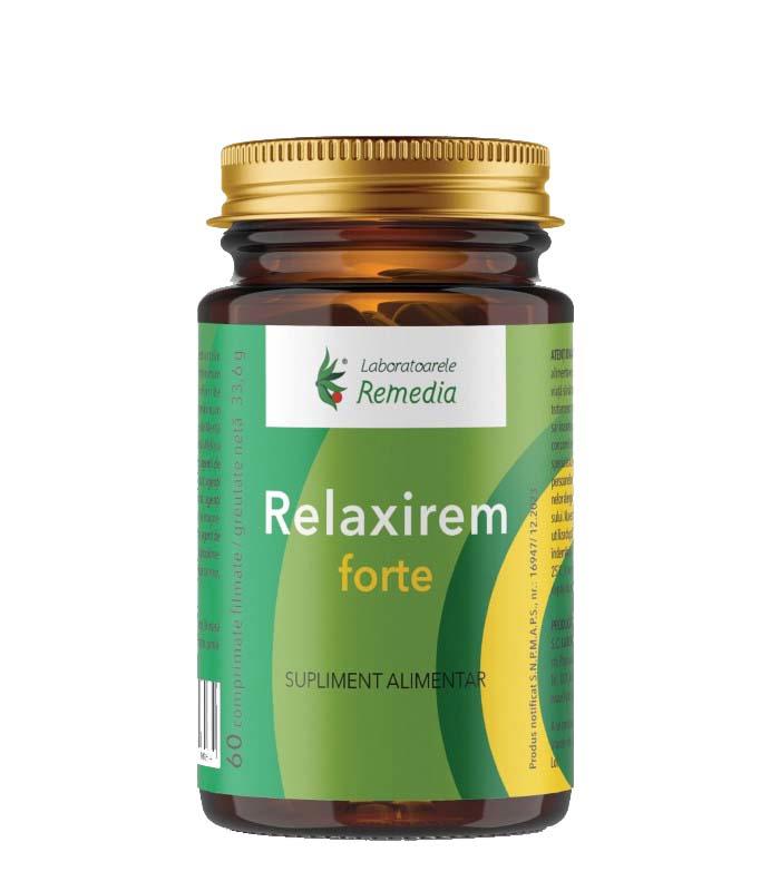 Relaxirem Forte 60 comprimate Laboratoarele Remedia