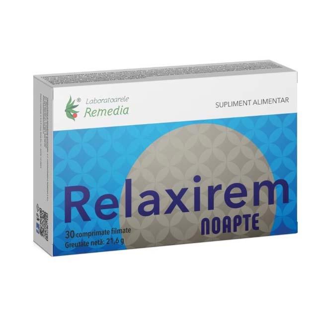 Relaxirem Noapte 30 capsule Laboratoarele Remedia