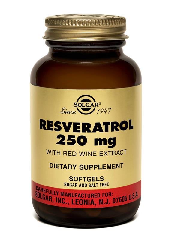 Resveratrol 250mg Solgar 30cps