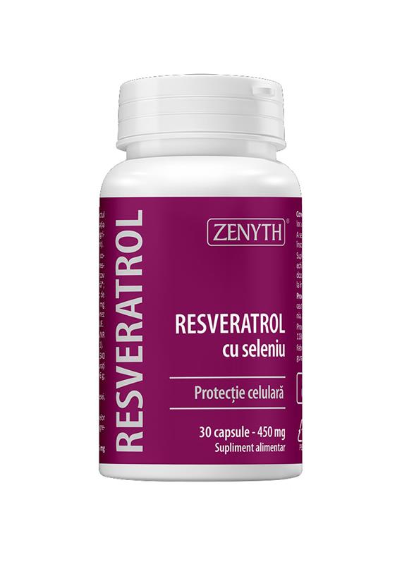 Resveratrol cu Seleniu 450mg 30cps Zenyth