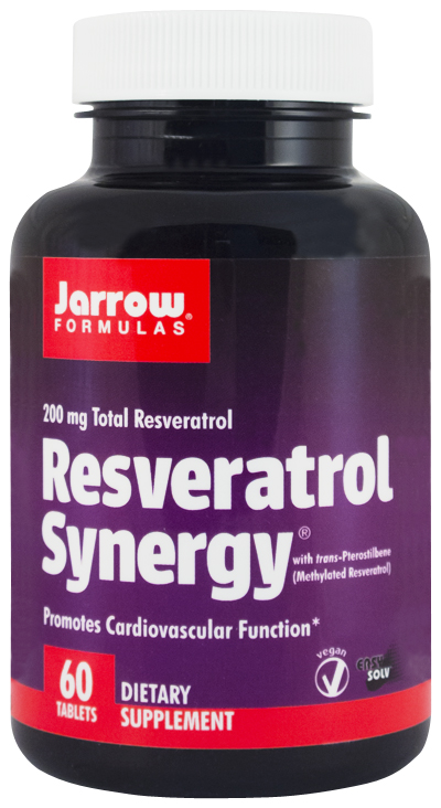 Resveratrol Synergy 200 Jarrow Formulas Secom 60tb