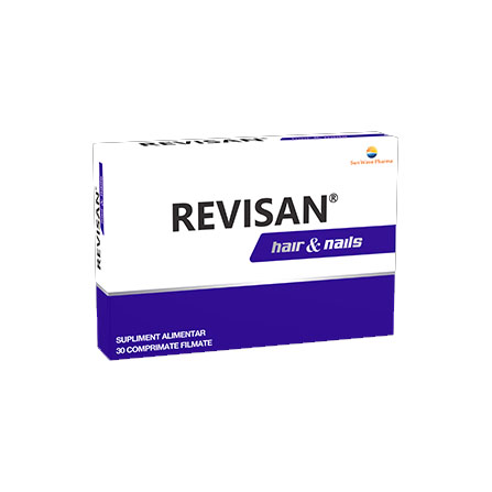 Revisan Hair&Nails 30 comprimate Sun Wave Pharma 