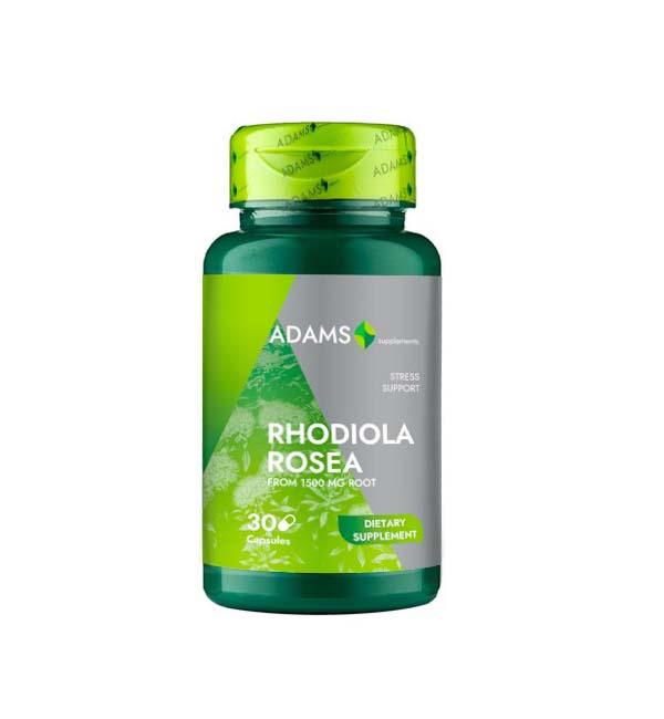 Rhodiola Rosea 1500 miligrame 30 capsule Adams Vision