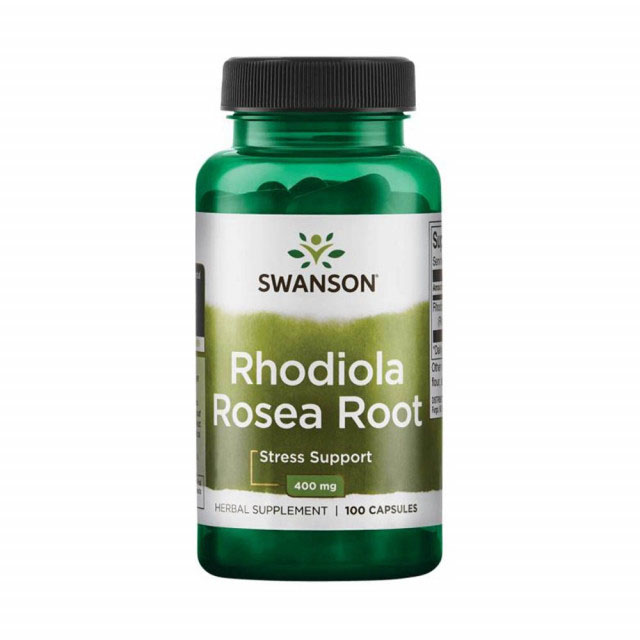 Rhodiola Rosea Root 400 miligrame 100 capsule Swanson