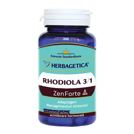 Rhodiola Zen Forte 60cps Herbagetica