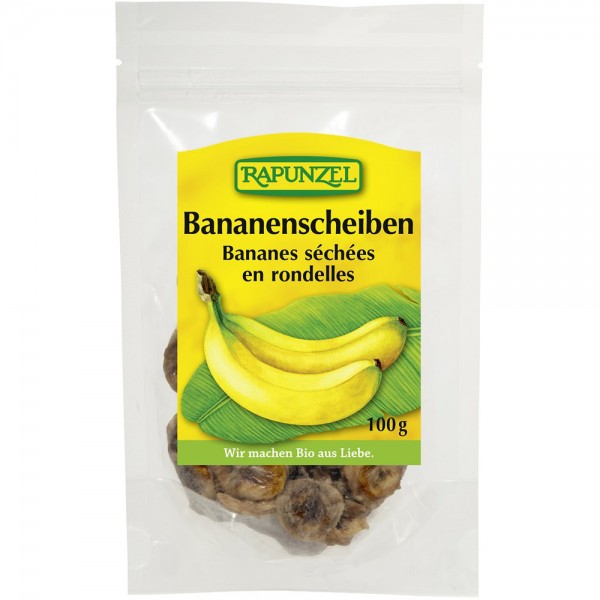 Rondele de Banane Bio 100gr Rapunzel