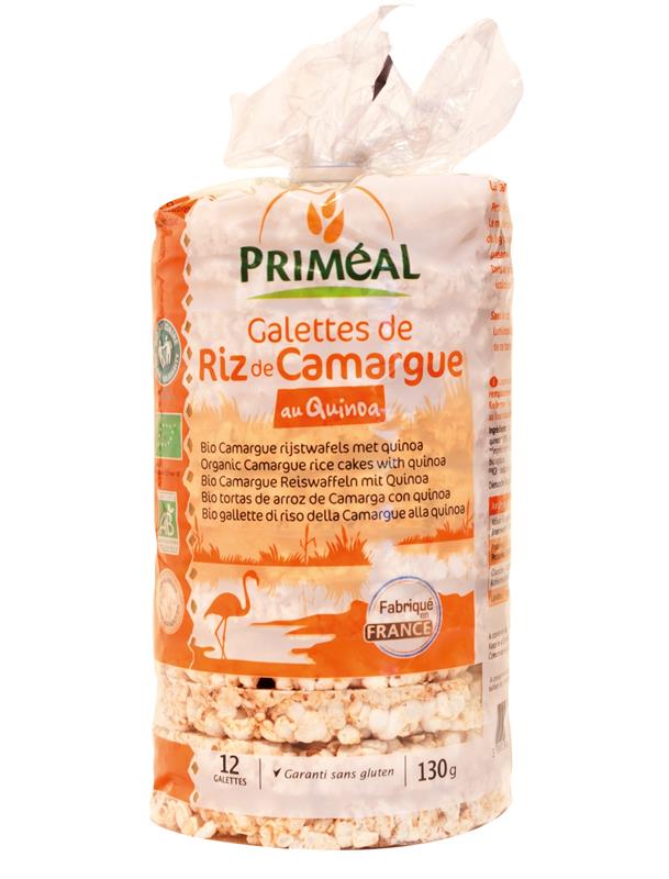 Rondele de Orez Camargue cu Quinoa Bio Primeal 130gr