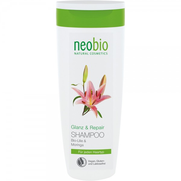 Sampon pentru Repararea Parului cu Moringa 250ml Neobio