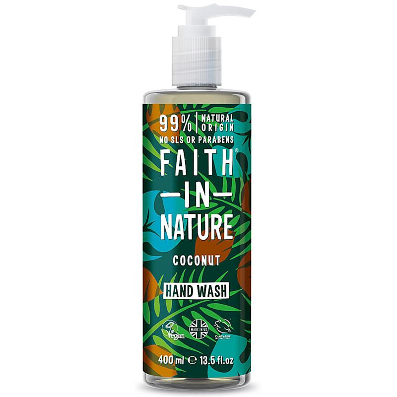 Sapun Lichid Natural cu Cocos 400 mililitri Faith In Nature