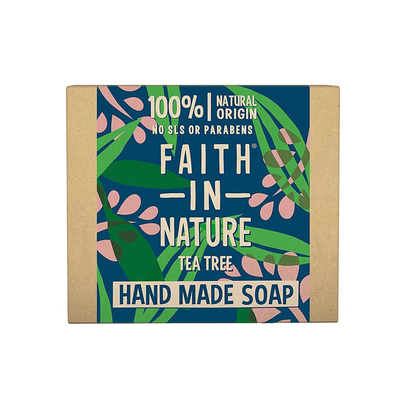 Sapun Natural Solid cu Arbore de Ceai 100 grame Faith In Nature