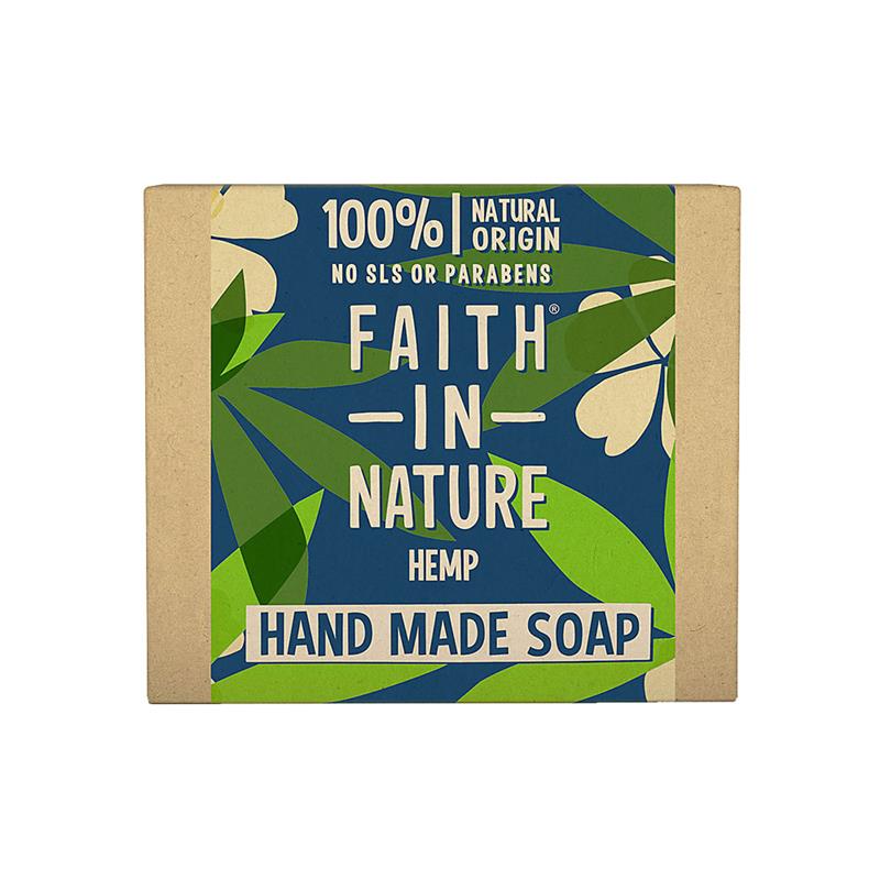Sapun Natural Solid cu Canepa 100 grame Faith In Nature