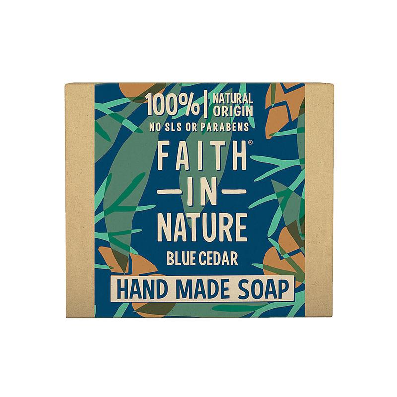 Sapun Natural Solid cu Cedru Albastru 100 grame Faith In Nature