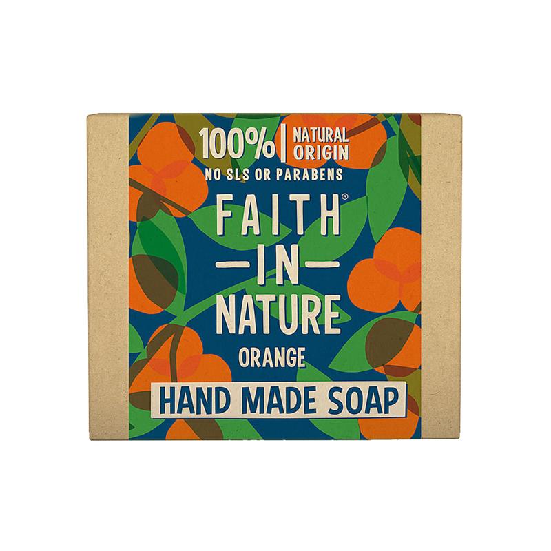 Sapun Natural Solid cu Portocala 100 grame Faith In Nature