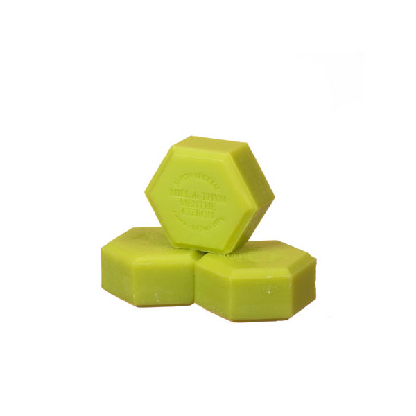 Sapun Vegetal Hexagonal cu Menta si Lamaie Apidava 100gr