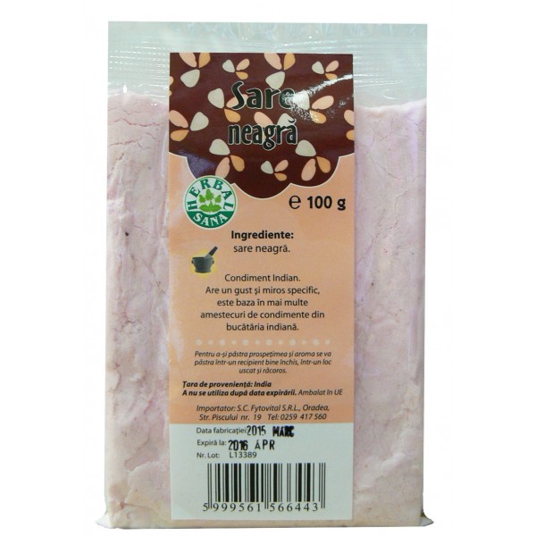 Sare Neagra Herbavit 100gr