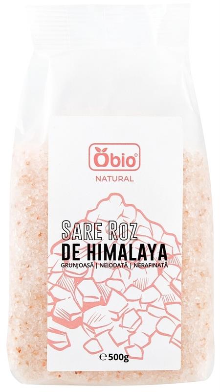Sare Roz de Himalaya Grunjoasa 500 grame Obio