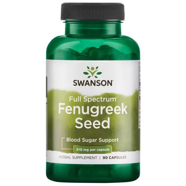 Schinduf Fenugreek Seed 610 miligrame 90 capsule Swanson