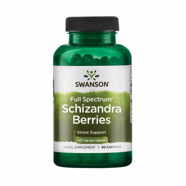 Schizandra Berries 525 miligrame 90 capsule Swanson
