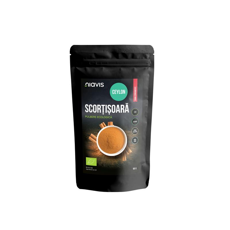 Scortisoara Ceylon Pulbere Bio Niavis 60gr