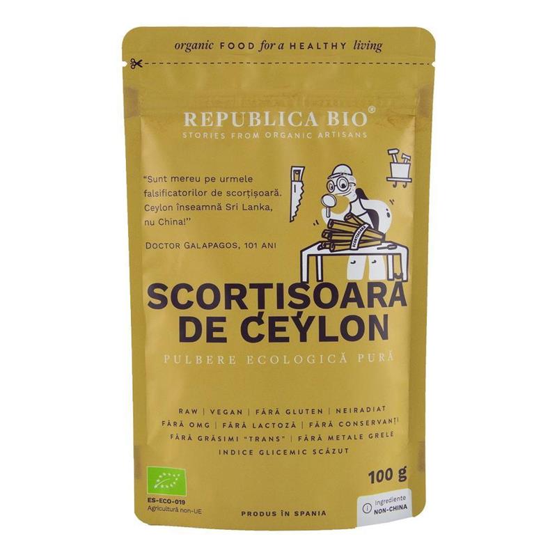 Scortisoara de Ceylon Ecologica 100gr Republica Bio