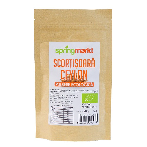 Scortisoara Pulbere Ceylon Bio 50 grame SpringMarkt