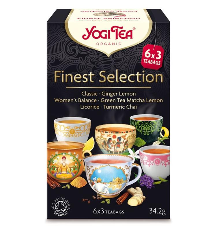 Selectie de Ceaiuri Bio Finest Selection Yogi Tea 34.2gr