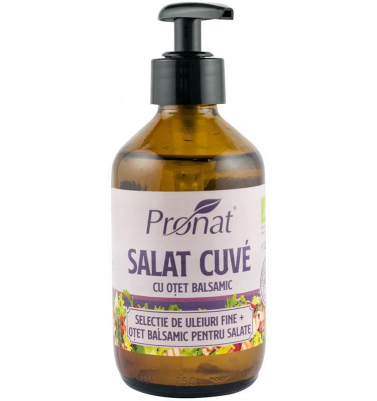 Selectie de Uleiuri si Otet Balsamic Bio pentru Salate Salat Cuve 250 mililitri Pronat