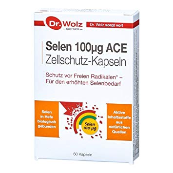 Selen 100 µg ACE 60cps Dr.Wolz