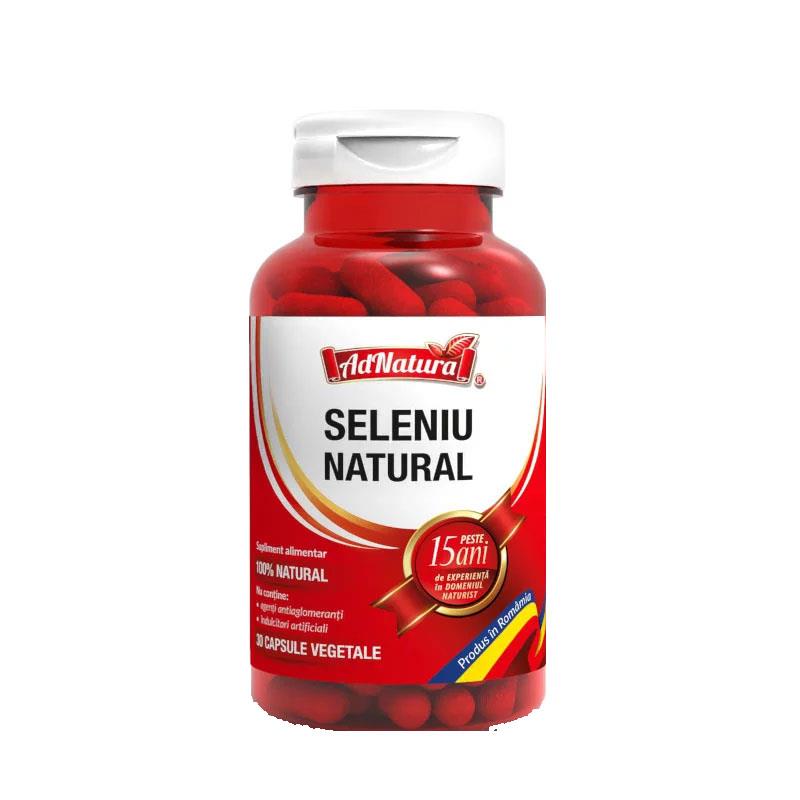 Seleniu Natural 30 capsule Adserv