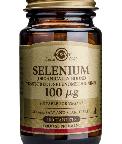 Selenium 100mcg Solgar 100cps