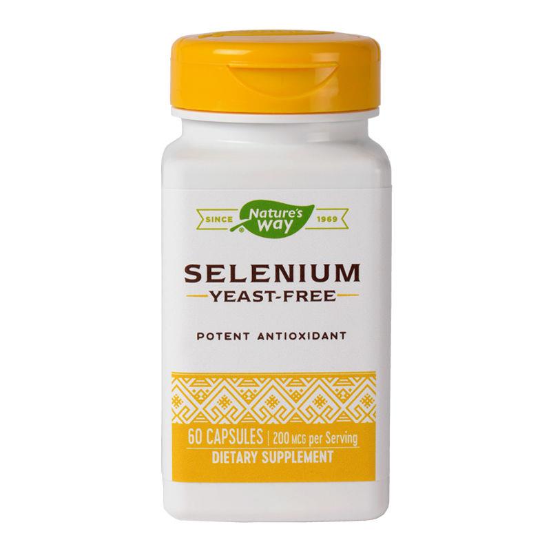 Selenium 200mcg Nature's Way Secom 60cps