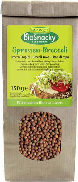 Seminte de Brocoli pentru Germinat Bio 150gr Rapunzel