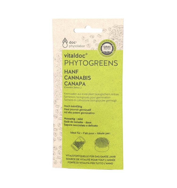 Seminte de Canepa Bio pentru Germinat 50 grame Doc.Phytolabor