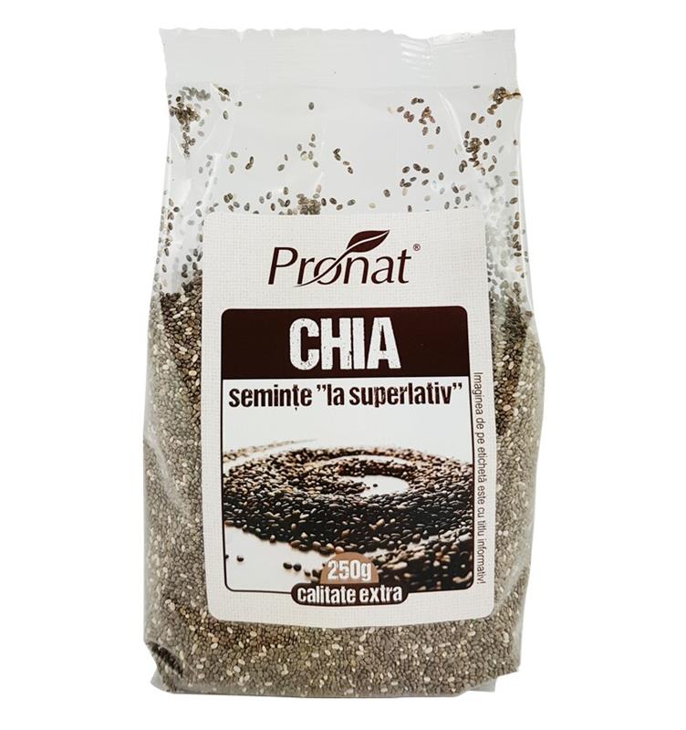 Seminte de Chia 250 grame Pronat