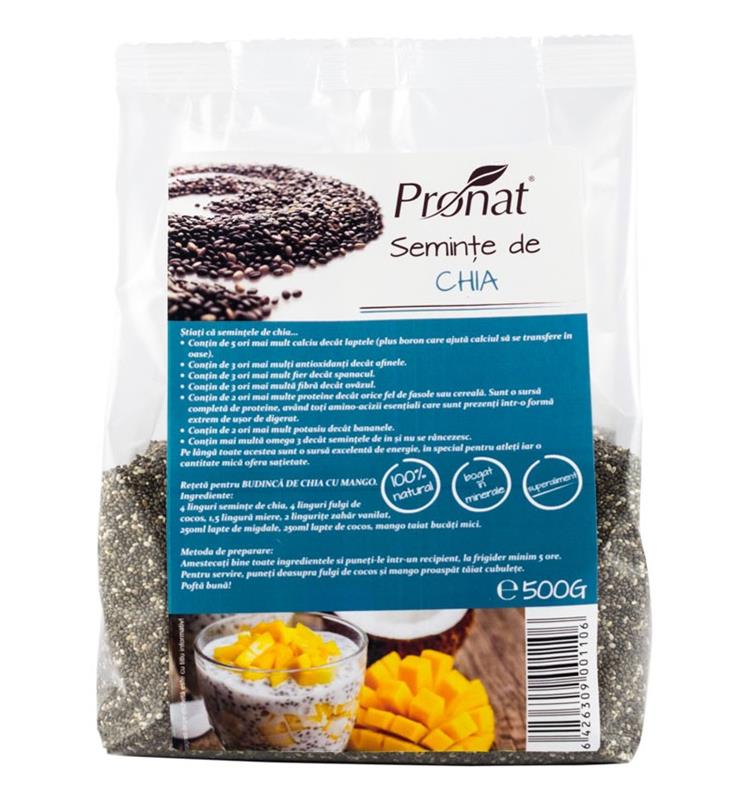 Seminte de Chia Pronat 500gr