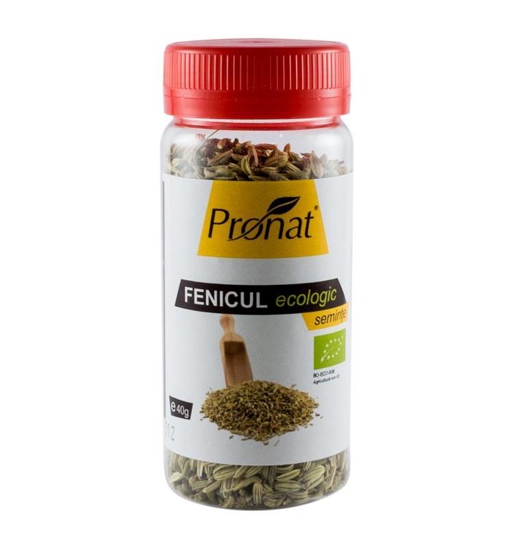 Seminte de Fenicul Bio 40gr Pronat