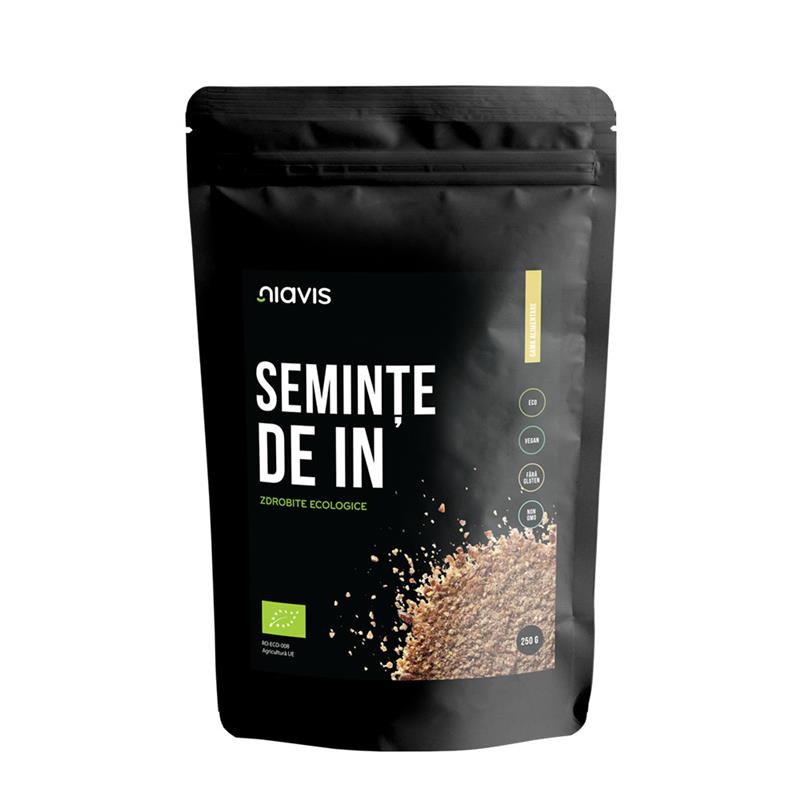 Seminte de In Zdrobite Bio Niavis 250gr