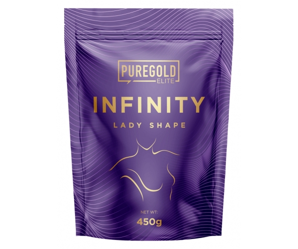Shake Dietetic Lady Shape Milk Chocolate 450 grame Pure Gold Protein