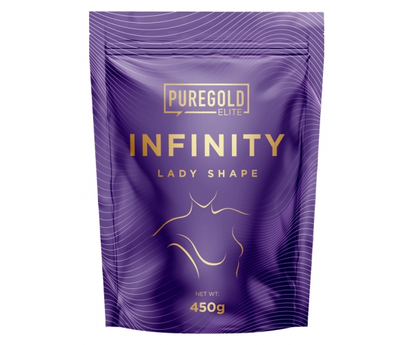 Shake Dietetic Lady Shape White Chocolate Vanilla 450 grame Pure Gold Protein