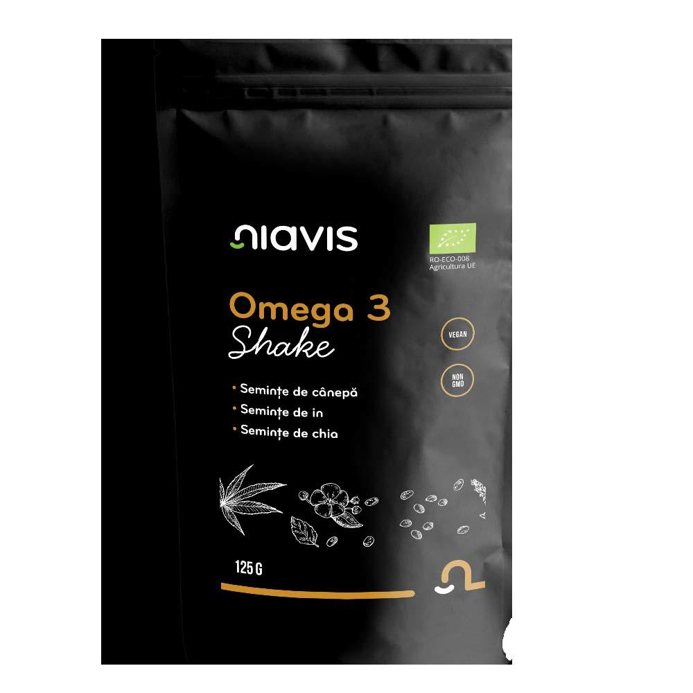Shake Omega 3 Ecologic 125 grame Niavis