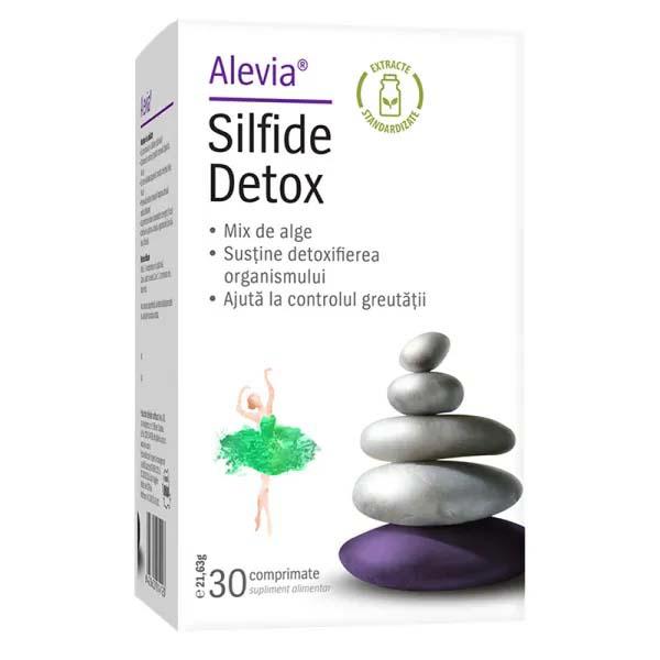 Silfide Detox 30 comprimate Alevia