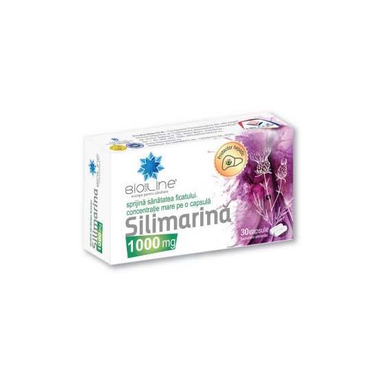 Silimarina 1000 miligrame BioSunLine 30 capsule Helcor
