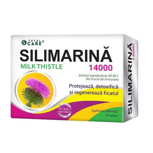 Silimarina 14000 miligrame 30 capsule Cosmo Pharm