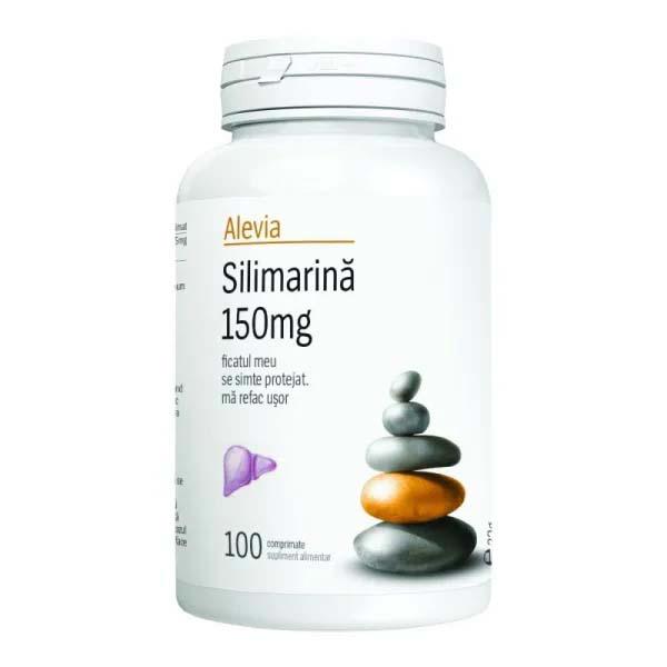 Silimarina 150 miligrame 100 comprimate Alevia