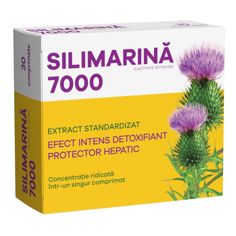 Silimarina 7000 30 comprimate Fiterman