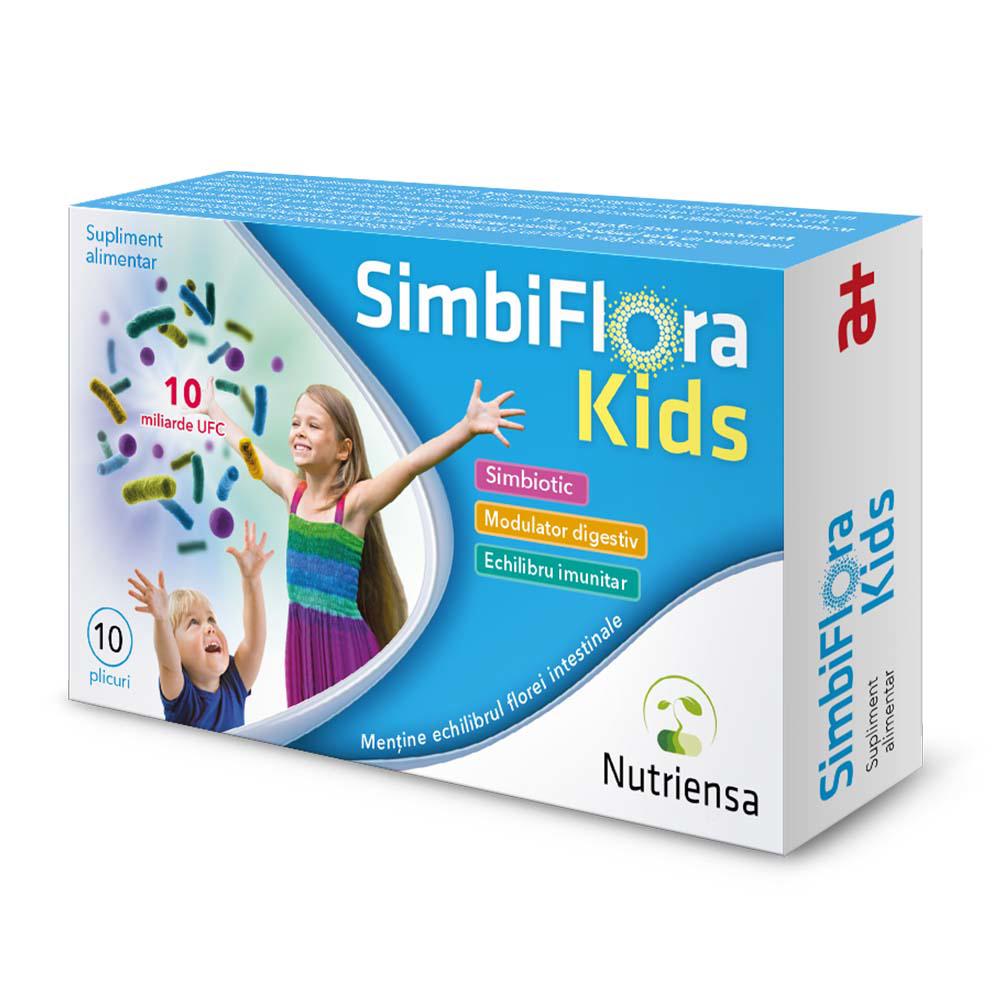 SimbiFlora Kids 10 plicuri Antibiotice