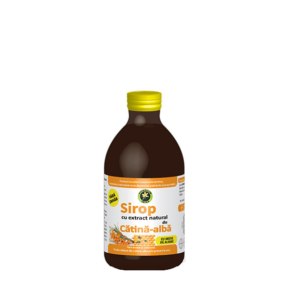 Sirop Catina Alba cu Miere 250 mililitri Hypericum