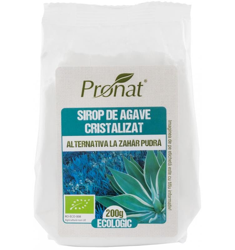 Sirop de Agave Cristalizat Pudra Bio 200 grame Pronat