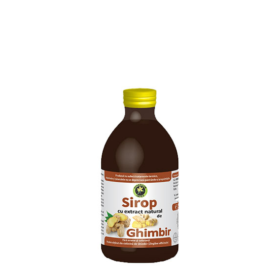 Sirop de Ghimbir 250 mililitri Hypericum