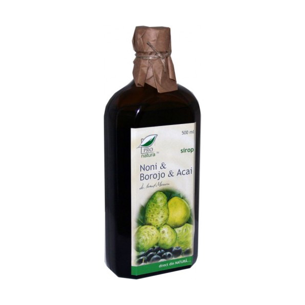 Sirop de Noni & Borojo & Acai 500 mililitri Medica